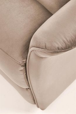 Крісло розкладне SEMIR 2 Velvet Halmar Бежевий фотографія