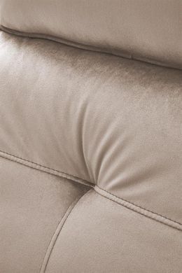 Крісло розкладне SEMIR 2 Velvet Halmar Бежевий фотографія