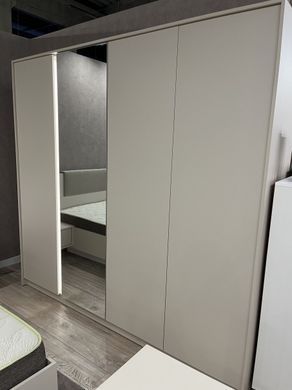 Шафа для одягу Perfect Home Даст / Dast 4-дверна з дзеркалом 4D/220 Беж фотографія