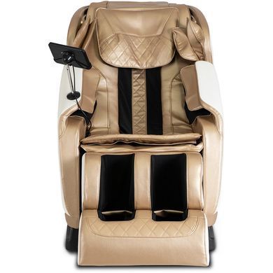 Массажное кресло MEBEL ELITE RX ULTRA PRO MAX экокожа бежевий фотография