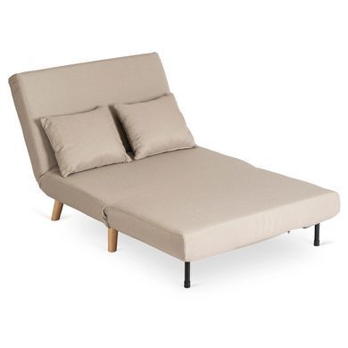 Диван розкладний MEBEL ELITE MARRY 2 тканина Беж фотографія