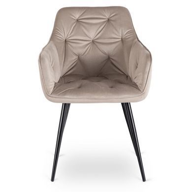 Стілець MEBEL ELITE MODESTO Velvet Беж фотографія