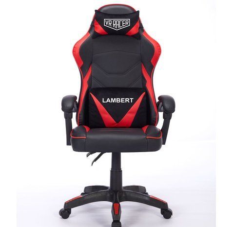 Компьютерное кресло VR Racer Dexter Lambert AMF Черный-красный фотография