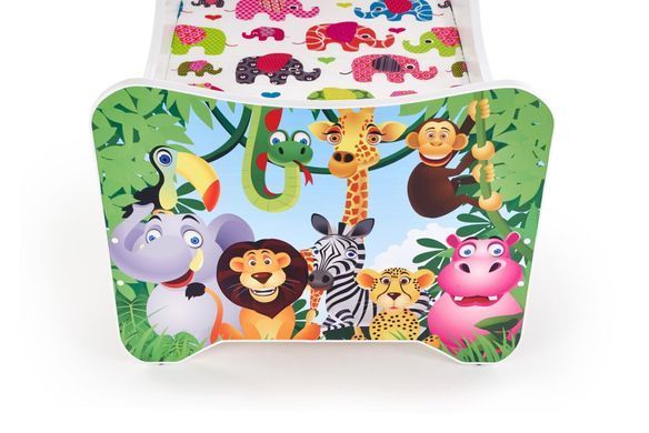 Кровать детская HAPPY JUNGLE Halmar 76x145 фотография