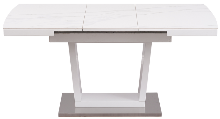 Стіл Розкладний DT 8073 DAOSUN 120(160)x80 Кераміка Білий фотографія