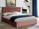Кровать MARANI II Velvet Signal 140x200 Антично Розовый фотография