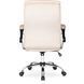 Стілець офісний поворотний оксамитовий MEBEL ELITE SORIN 2 Velvet Бежевий