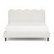 Кровать двуспальная MEBEL ELITE IZMIR 160x200 см Кремовый Букле