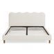 Кровать двуспальная MEBEL ELITE IZMIR 160x200 см Кремовый Букле