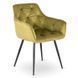 Стул MEBEL ELITE MODESTO Velvet Оливка