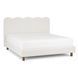 Кровать двуспальная MEBEL ELITE IZMIR 160x200 см Кремовый Букле
