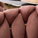 Стул бархатный MEBEL ELITE CAPI Velvet Розовый / Золотой