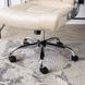 Стілець офісний поворотний оксамитовий MEBEL ELITE SORIN 2 Velvet Бежевий