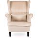 Крісло м'яке оксамитове MEBEL ELITE KLARIS 2 Velvet Беж