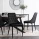 Стул бархатный MEBEL ELITE CORK Velvet Черный