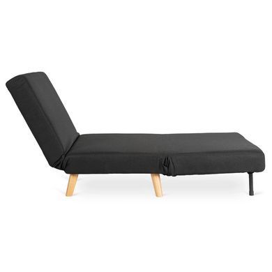 Диван розкладний MEBEL ELITE MARRY 2 тканина Чорний фотографія