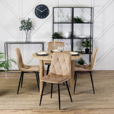 Стул Piado Velvet Onto капучино фотография