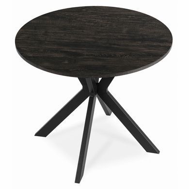 Стол MEBEL ELITE LAUREN 80X80 Черный фотография