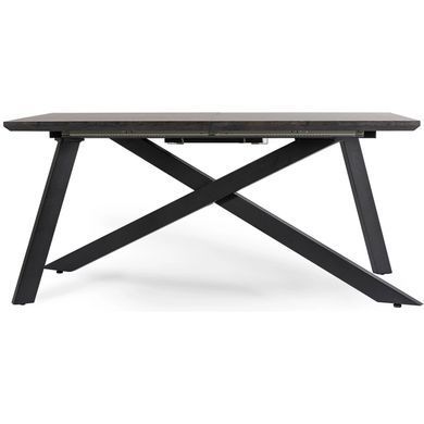 Стіл розкладний MEBEL ELITE HAMILTON 160(200)х90 Чорний фотографія