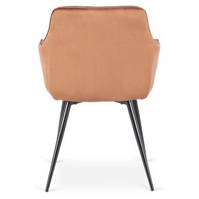 Стілець MEBEL ELITE MODESTO Velvet Рудий фотографія