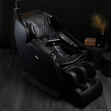 Масажне крісло MEBEL ELITE RX ULTRA PRO MAX екошкіра чорний фотографія