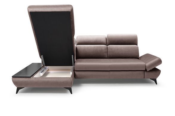 Диван кутовий розкладний TITAN на ніжках Perfect Home Польща фотографія
