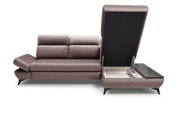 Диван кутовий розкладний TITAN на ніжках Perfect Home Польща фотографія