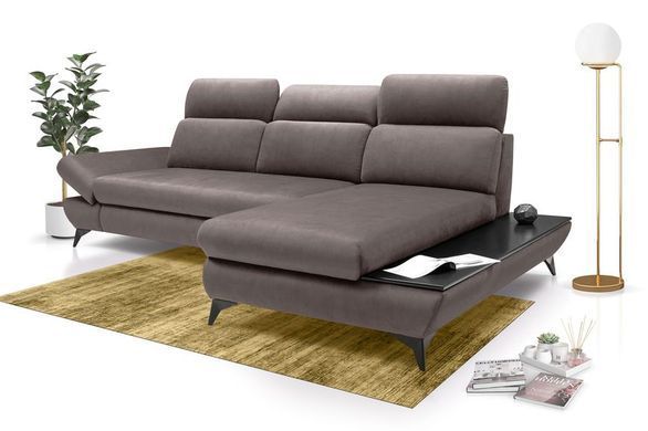 Диван кутовий розкладний TITAN на ніжках Perfect Home Польща фотографія