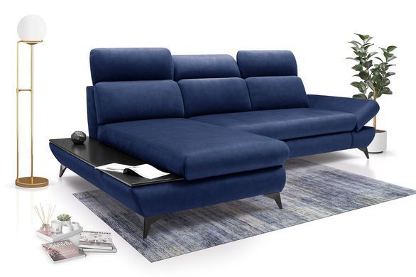 Диван кутовий розкладний TITAN на ніжках Perfect Home Польща фотографія