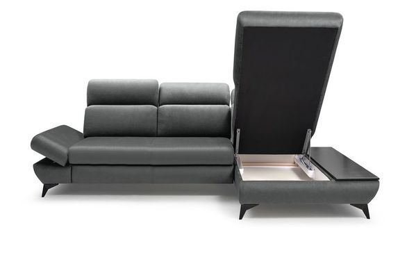 Диван кутовий розкладний TITAN на ніжках Perfect Home Польща фотографія