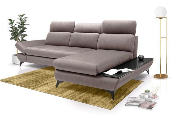 Диван кутовий розкладний TITAN на ніжках Perfect Home Польща фотографія