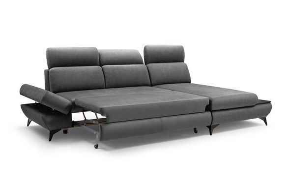 Диван кутовий розкладний TITAN на ніжках Perfect Home Польща фотографія