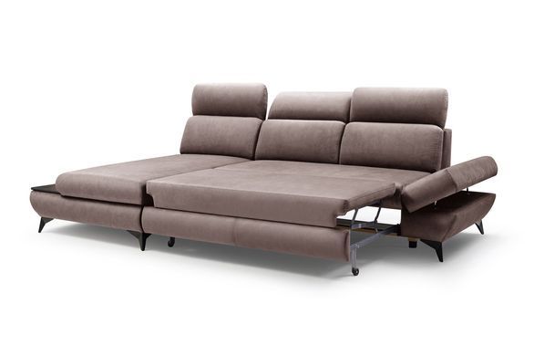 Диван кутовий розкладний TITAN на ніжках Perfect Home Польща фотографія
