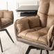 Стілець поворотний MEBEL ELITE ISLA Коричневий