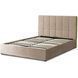 Ліжко двоспальне оксамитове MEBEL ELITE PANAMA Velvet 140x200 см Бежевий