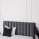 Ліжко двоспальне оксамитове 160x200 MEBEL ELITE MARI Velvet Сірий