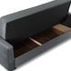 Набор из 2х раскладных диванов MEBEL ELITE ALUNA 212 см Серый