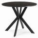Стол MEBEL ELITE LAUREN 80X80 Черный