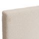 Ліжко двоспальне MEBEL ELITE KIOTO 140x200 см Кремовий