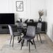 Стол MEBEL ELITE LAUREN 80X80 Черный