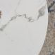 Журнальний столик CLIFF MEBEL ELITE 53x53 Білий мармур