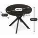 Стол MEBEL ELITE LAUREN 80X80 Черный