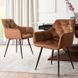 Стілець MEBEL ELITE MODESTO Velvet Рудий