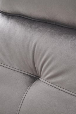 Кресло раскладное SEMIR 2 Velvet Halmar Серый фотография