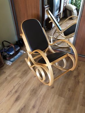 Кресло-качалка MAX BIS PLUS Halmar Ольха фотография