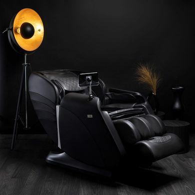 Массажное креслоMEBEL ELITE SX ULTRA PRO экокожа черный фотография