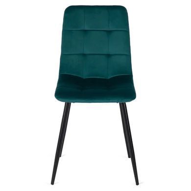 Стул бархатный MEBEL ELITE PERU Velvet, Бирюзовый фотография