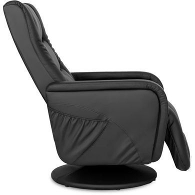 Поворотне масажне крісло MEBEL ELITE SPIKE екошкіра Чорний фотографія