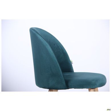 Стул Sherry beech Velvet AMF Зеленый фотография