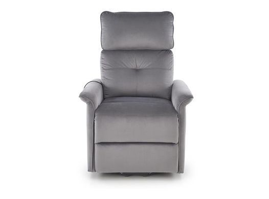Кресло раскладное SEMIR 2 Velvet Halmar Серый фотография